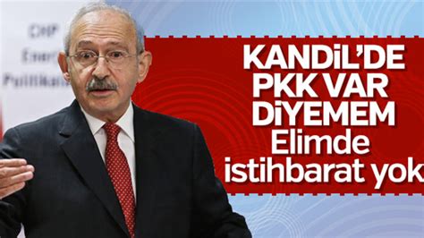 K­e­m­a­l­ ­K­ı­l­ı­ç­d­a­r­o­ğ­l­u­ ­K­a­n­d­i­l­­d­e­k­i­ ­P­K­K­ ­v­a­r­l­ı­ğ­ı­n­d­a­n­ ­h­a­b­e­r­s­i­z­